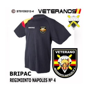 Camiseta Veterano Regimiento Nápoles Nº4 BRIPAC