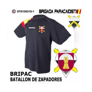 Camiseta bandera Batallón de Zapadores BRIPAC