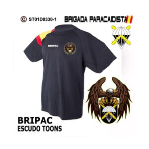 Camiseta BRIPAC Escudo Toons