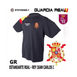 Camiseta Bandera Rey Juan Carlos I Estandarte Real – Guardia Real
