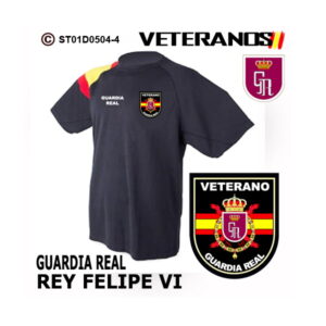 Camiseta Veterano Felipe VI Guardia Real