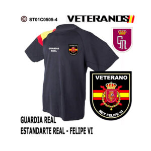 Camiseta Veterano GR Estandarte Rey Felipe VI