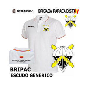 Polo Bandera BRIPAC – Escudo Genérico