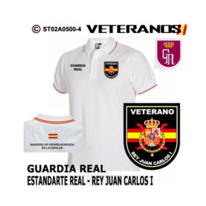 Polo Bandera Veterano Rey Juan Carlos I Estandarte Real – Guardia Real