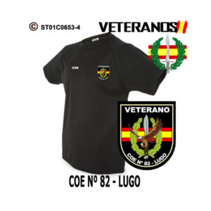 Camiseta-técnica Veterano COE 82 Lugo - Boina Verde