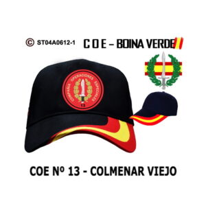 Gorra COE - Nº13 Colmenar Viejo - Boina Verde