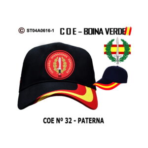 Gorra COE - Nº32 Paterna - Boina Verde