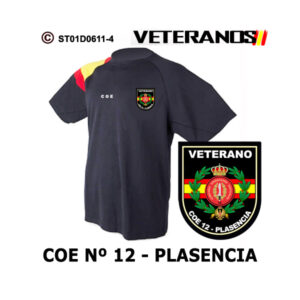 Camiseta Veterano COE Nº12 Plasencia - Boina Verde