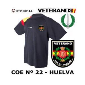 Camiseta-técnica Veterano COE Nº22 Huelva - Boina Verde