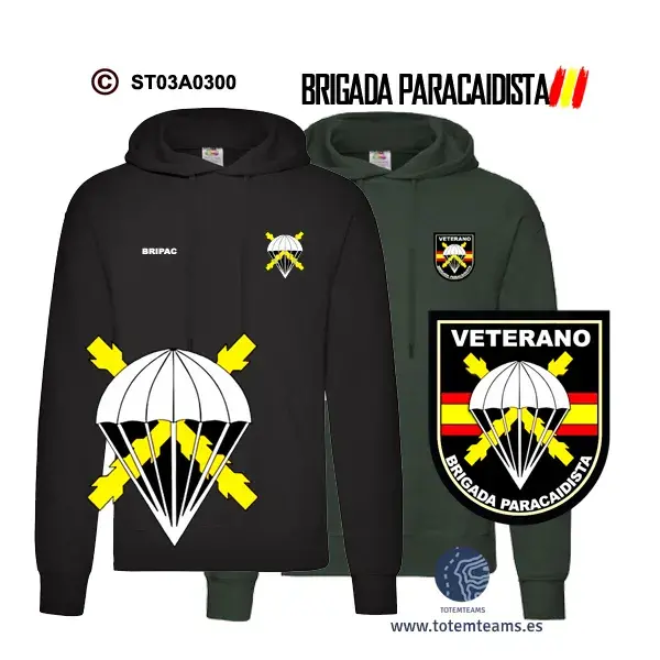 Sudadera-capucha BRIPAC – Escudo Genérico