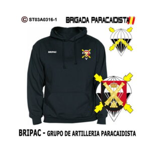 Sudadera-capucha Grupo de Artillería Paracaidista - BRIPAC