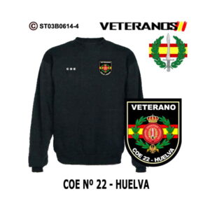 Sudadera-clásica Veterano COE Nº22 Huelva - Boina Verde