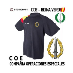 Camiseta COE Compañías Operaciones Especiales – Boina Verde