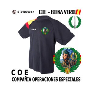 Camiseta Guerrillero COE – Boina Verde – Compañías Operaciones Especiales