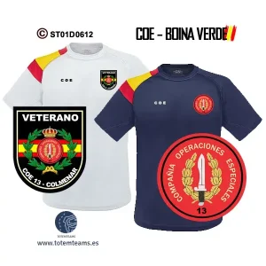 Camiseta COE - Nº13 Colmenar Viejo - Boina Verde