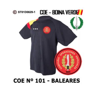 Camiseta COE – Nº101 Baleares – Boina Verde