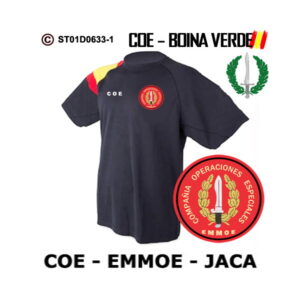 Camiseta COE – EMMOE – Jaca – Boina Verde