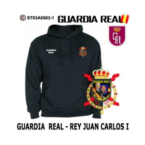 Sudadera-capucha Guardia Real Rey Juan Carlos I