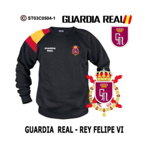 Sudadera-bandera Rey Felipe VI – Guardia Real