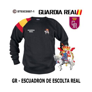 Sudadera-bandera GR – Escuadrón de Escolta Real
