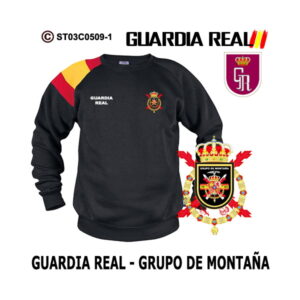 Sudadera-bandera Grupo de Montaña – Guardia Real