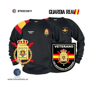 Sudadera-bandera Compañía Monteros de Espinosa – Guardia Real