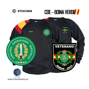 Sudadera-bandera EMMOE – Compañía Operaciones Especiales