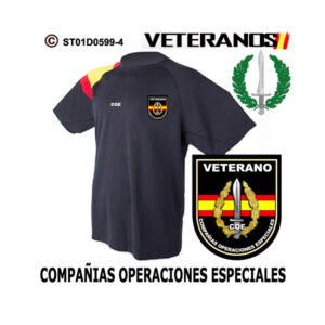 Camiseta Veterano COE Compañías Operaciones Especiales – Boina Verde