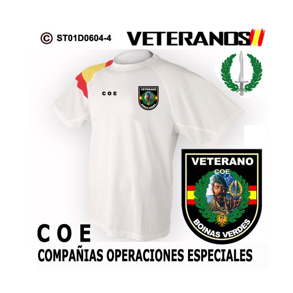 Camiseta Veterano Guerrillero COE – Boina Verde - Imagen 3