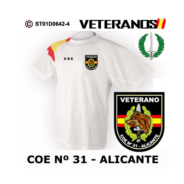 Camiseta Veterano COE 31 Alicante – Boina Verde - Imagen 3