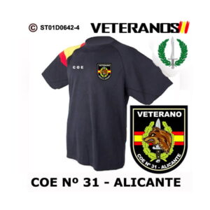 Camiseta Veterano COE 31 Alicante – Boina Verde