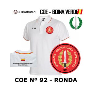 Polo COE – Nº92 Ronda – Boina Verde