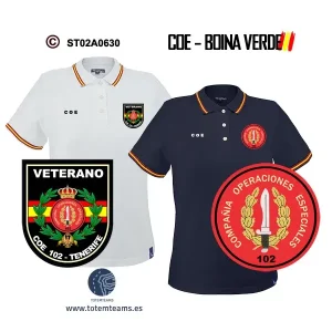 Polo COE – Nº102 Tenerife – Boina Verde