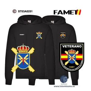 Sudadera-capucha FAMET – Escudo Genérico