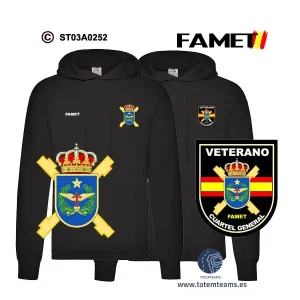 Sudadera-capucha FAMET – Cuartel General