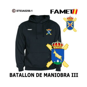 Sudadera-capucha Batallón de Maniobra III - FAMET