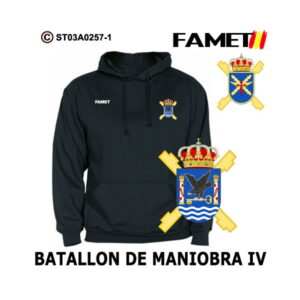 Sudadera-capucha Batallón de Maniobra IV - FAMET