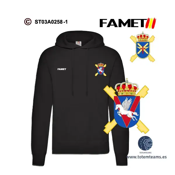 Sudadera-capucha FAMET Batallón de Transporte V - Imagen 2