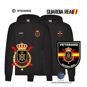 Sudadera-capucha Batería Real – Guardia Real