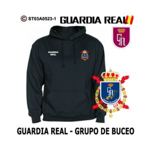 Sudadera-capucha Grupo de Buceo – Guardia Real