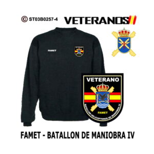 Sudadera-clásica Veterano Batallón de Maniobra-IV - FAMET