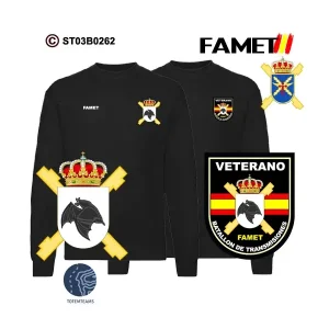 Sudadera-clásica FAMET Batallón de Transmisiones