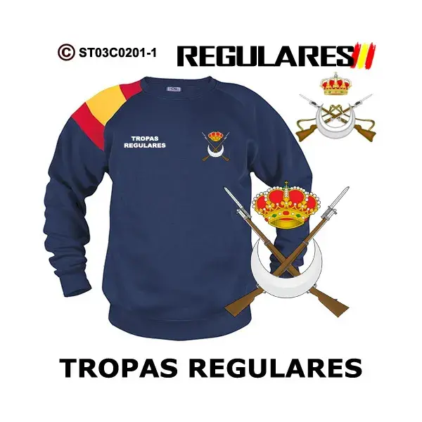 Sudadera-bandera Tropas Regulares - Imagen 3