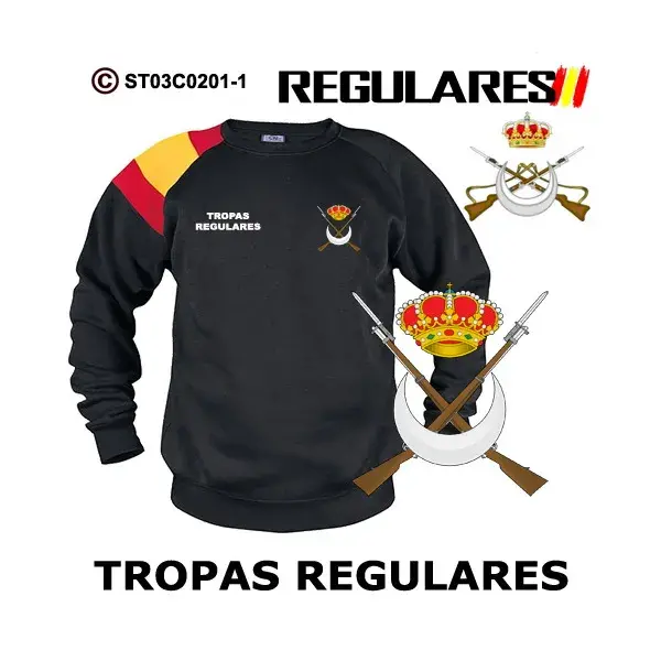 Sudadera-bandera Tropas Regulares - Imagen 2