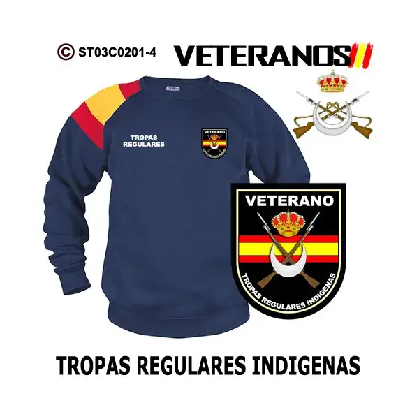 Sudadera-bandera Tropas Regulares - Imagen 5