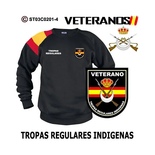 Sudadera-bandera Tropas Regulares - Imagen 4