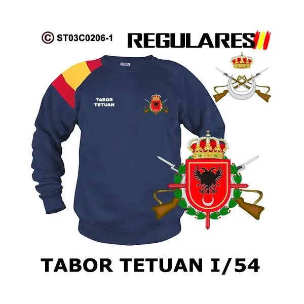 Sudadera-bandera Tabor Tetuán I/54 Grupo de Regulares - Imagen 3