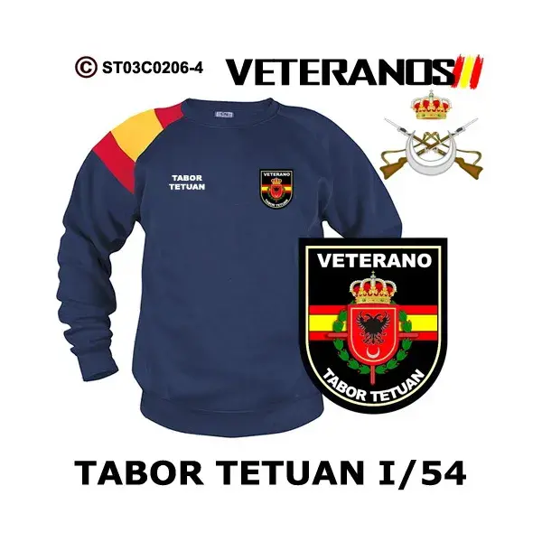 Sudadera-bandera Tabor Tetuán I/54 Grupo de Regulares - Imagen 5