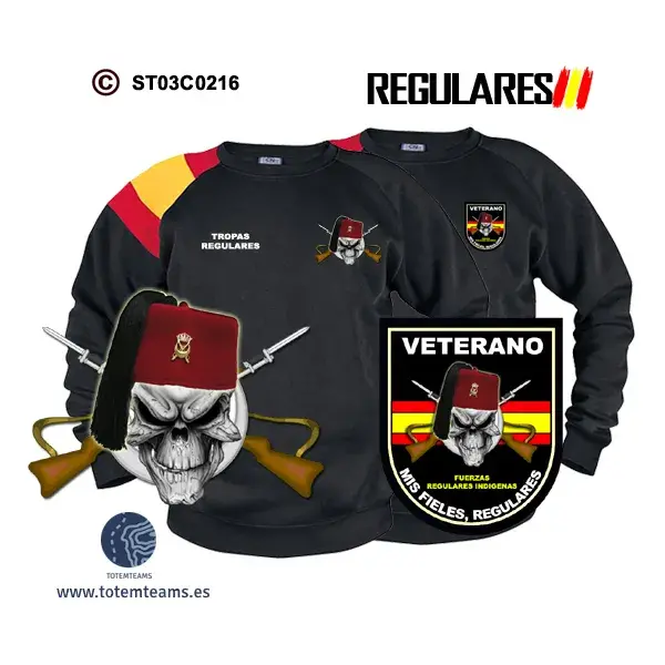 Sudadera-bandera Mis Fieles Regulares