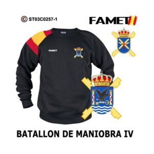 Sudadera-bandera Batallón de Maniobra IV - FAMET
